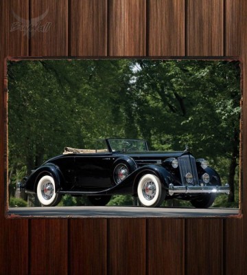 Металлическая табличка Packard Twelve Coupe Roadster 528